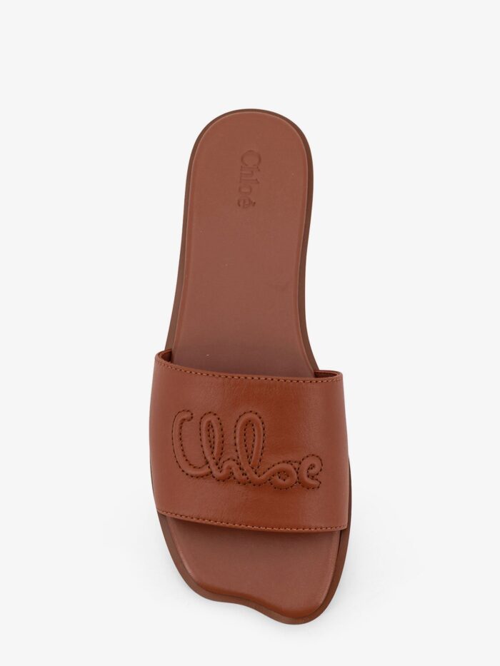 CHLOE' Leather Chloé Soleil Sandals
