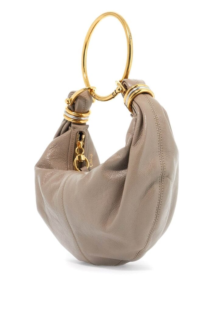 CHLOE' Leather Hobo Bracelet Bag