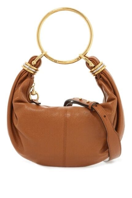 CHLOE' Leather Hobo Bracelet Bag