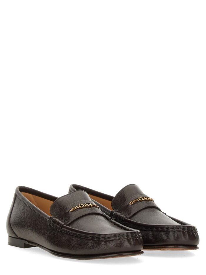 CHLOÉ LEATHER LOAFER