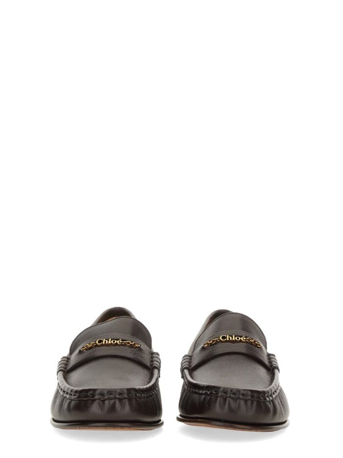 CHLOÉ LEATHER LOAFER