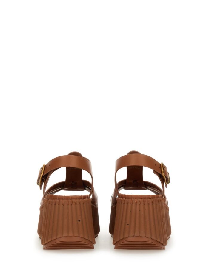 CHLOE' LEATHER SANDAL