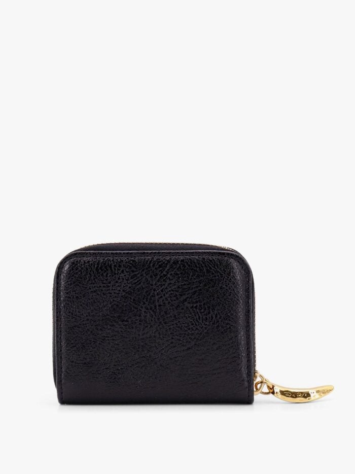 CHLOE' Leather Wallet With Frontal Logo