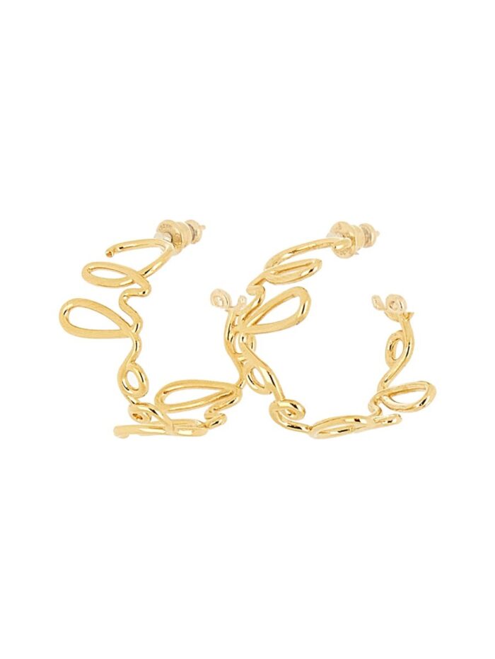 CHLOÉ LOGO EARRINGS