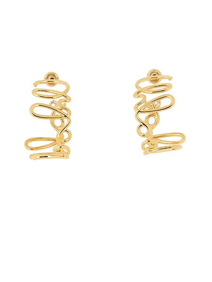 CHLOÉ LOGO EARRINGS