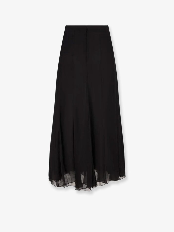 CHLOE' Long Muslin Silk Skirt