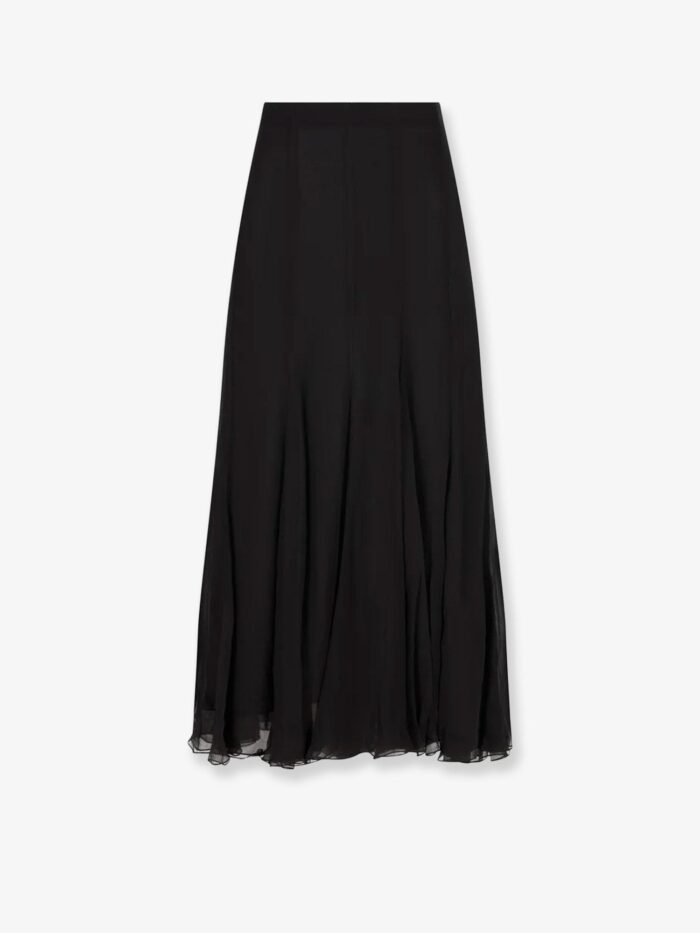 CHLOE' Long Muslin Silk Skirt