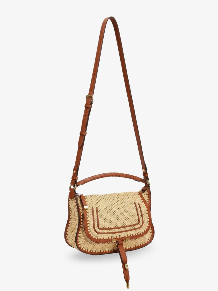 CHLOE' Marcie Raffia Shoulder Bag