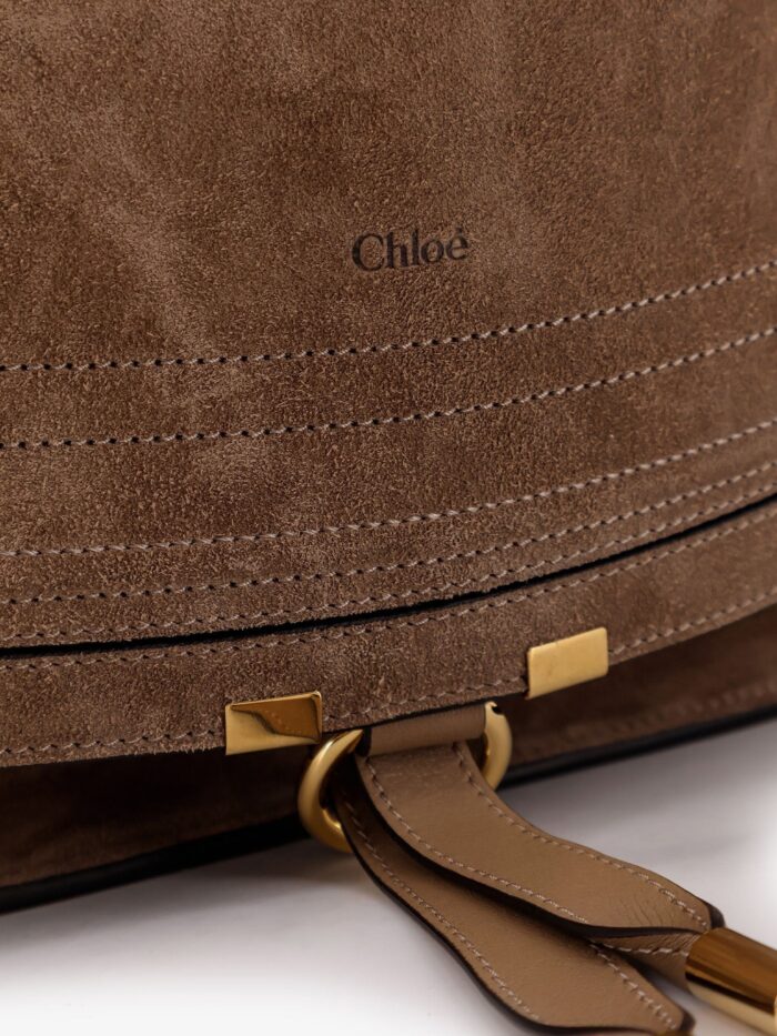 CHLOE' Marcie Suede Shoulder Bag