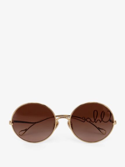 CHLOE' Metal Sunglasses