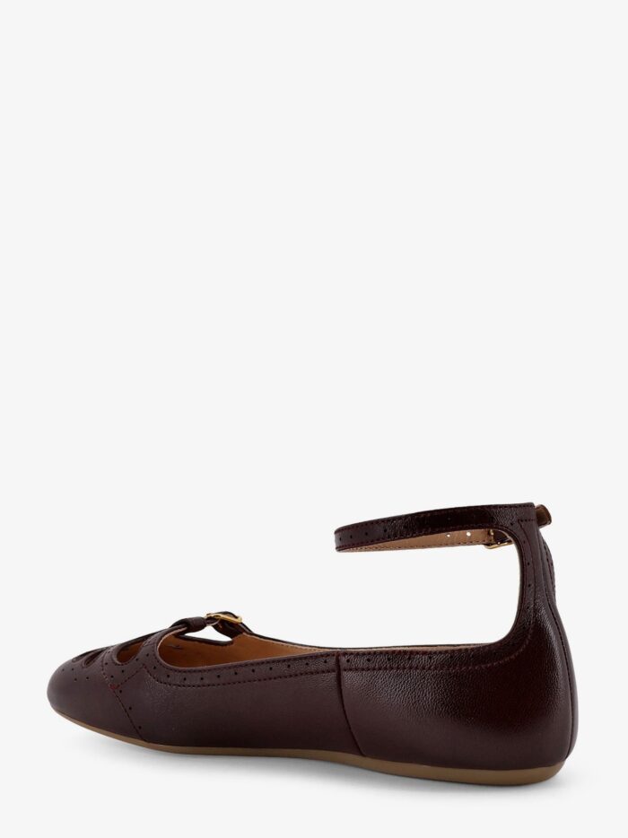 CHLOE' Misty Leather Ballerinas
