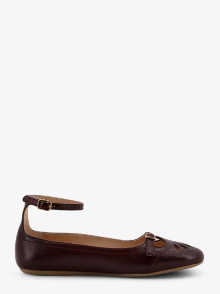 CHLOE' Misty Leather Ballerinas