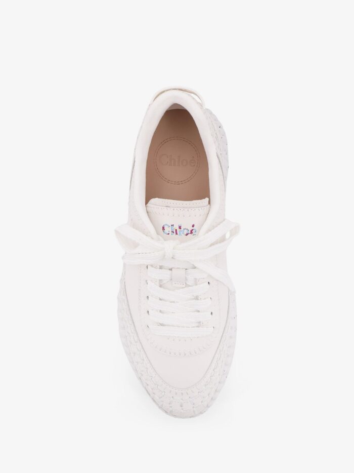 CHLOE' Nama Low-top Leather Sneakers