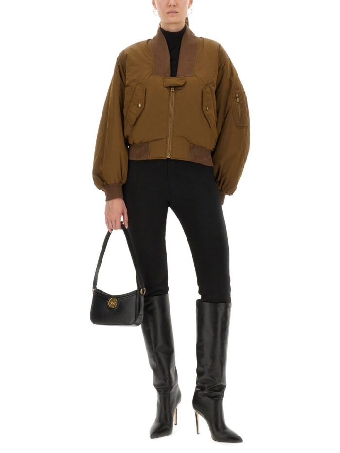 CHLOÉ NYLON BOMBER JACKET