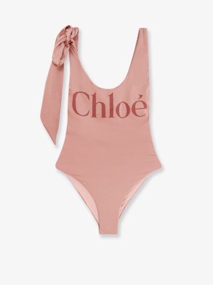CHLOE' Nylon One-piece Swimsuit With Logo