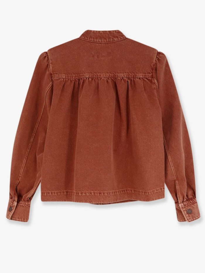 CHLOE' Orange Denim Jacket