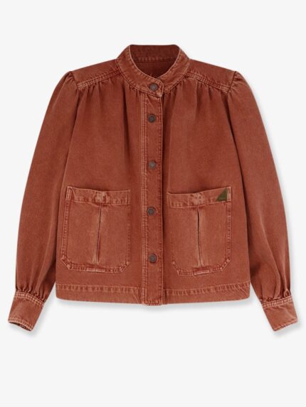CHLOE' Orange Denim Jacket