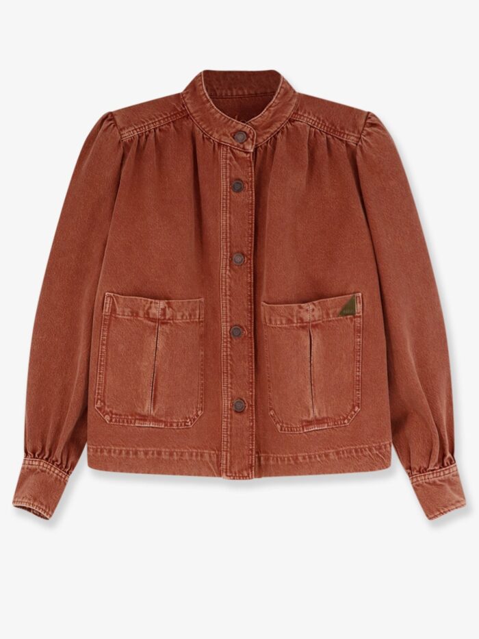 chloe' orange denim jacket CHLOE' Orange Denim Jacket