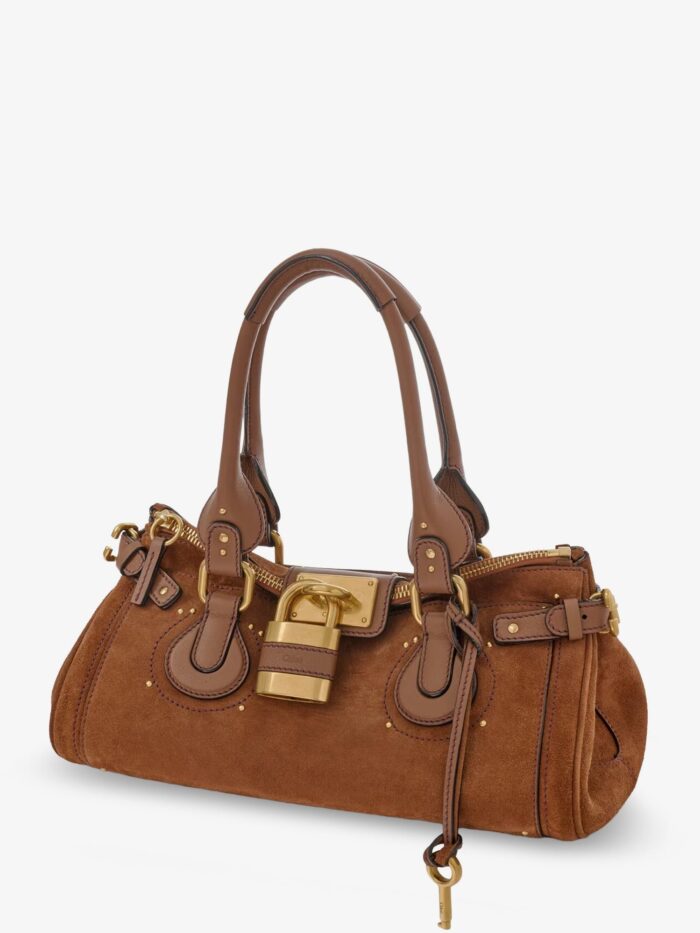 CHLOE' Paddington Suede Shoulder Bag