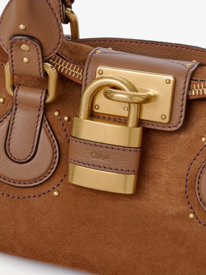 CHLOE' Paddington Suede Shoulder Bag