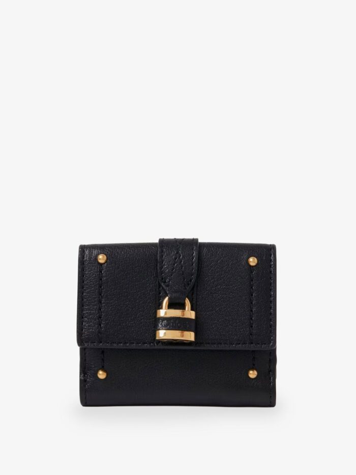 CHLOE' Paddington Trifold Leather Wallet