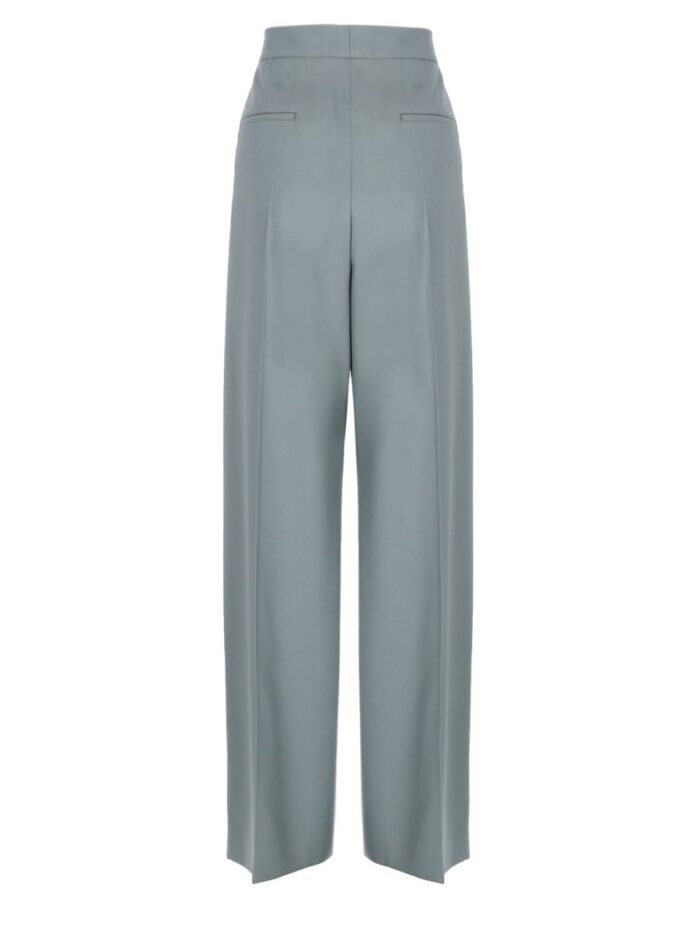 CHLOÉ PANTALONE A SIGARETTA SARTORIALE IN GABARDINE DI LANA