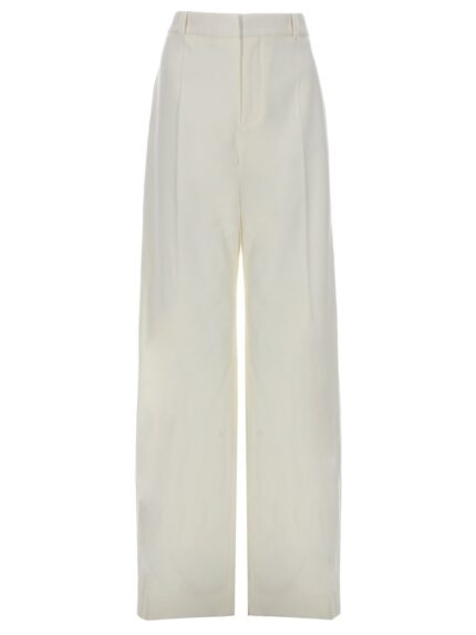 CHLOÉ PANTALONE SVASATO A VITA ALTA IN LANA