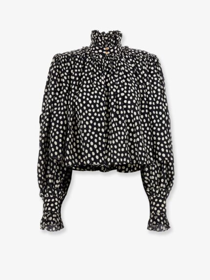 CHLOE' Polka-dots Silk Shirt