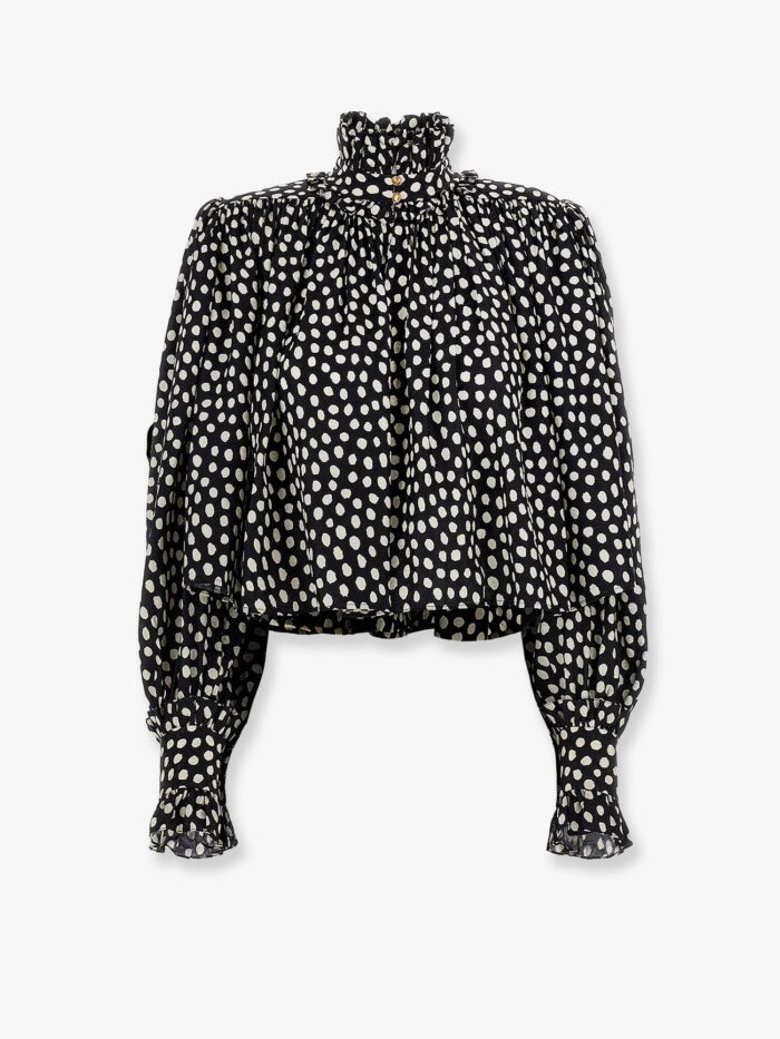 CHLOE' Polka-dots Silk Shirt