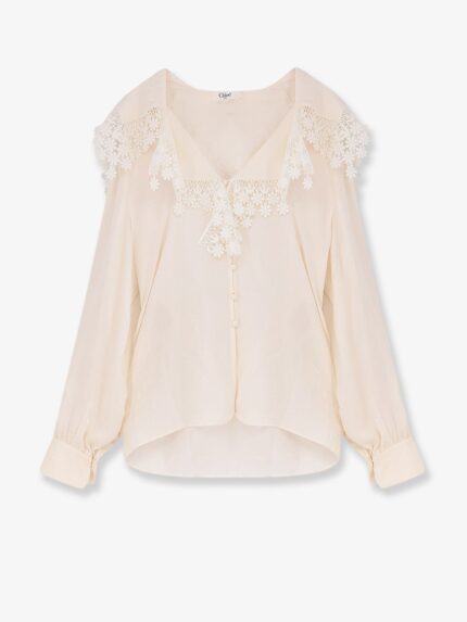 CHLOE' Printed Silk Shirt