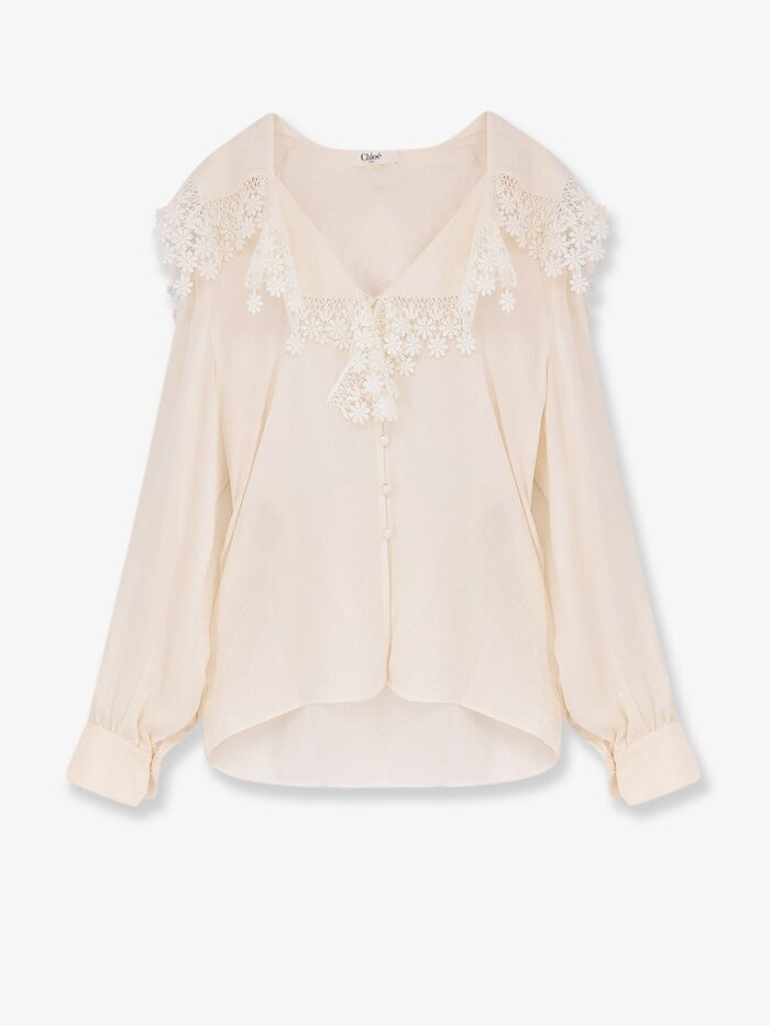 CHLOE' Printed Silk Shirt