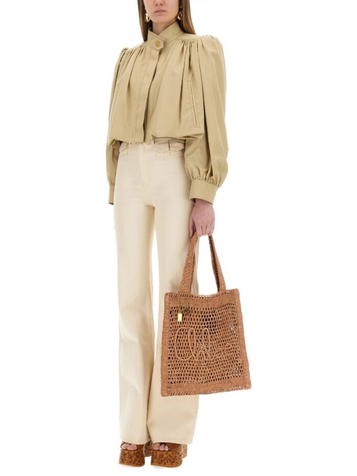 CHLOÉ RUFFLED BOULE JACKET