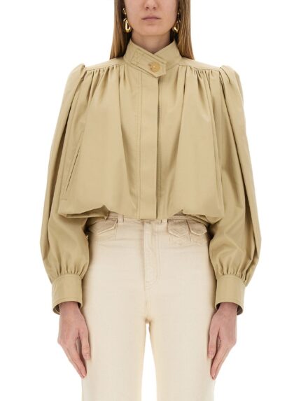 CHLOÉ RUFFLED BOULE JACKET