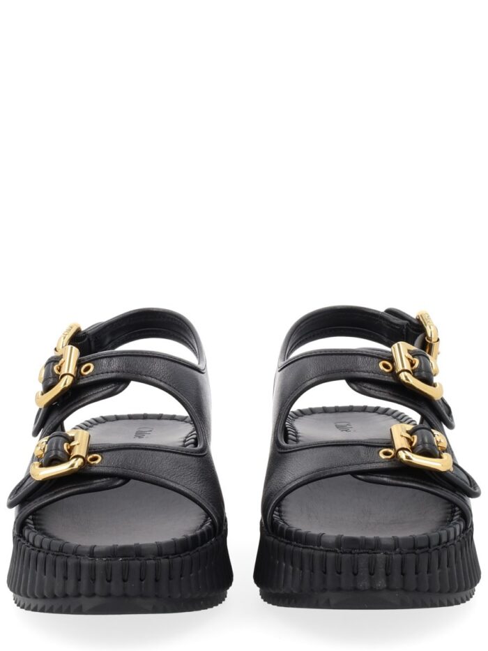 CHLOÉ SANDAL "NAMA" WITH WEDGE