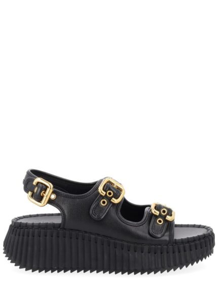 CHLOÉ SANDAL "NAMA" WITH WEDGE