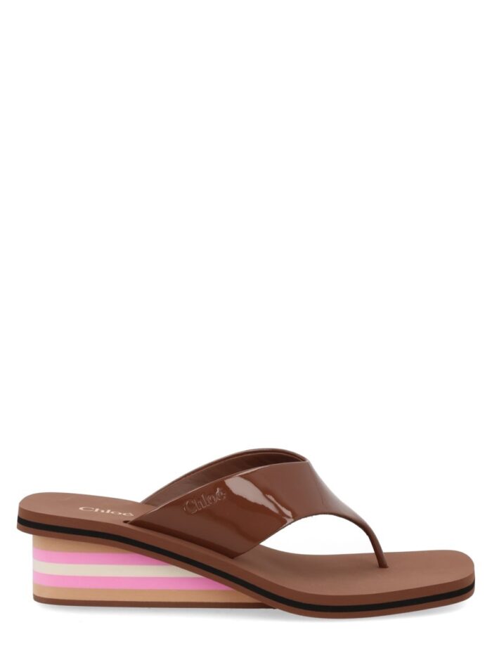 CHLOÉ SANDALO CON ZEPPA "SWIMMING COOL"