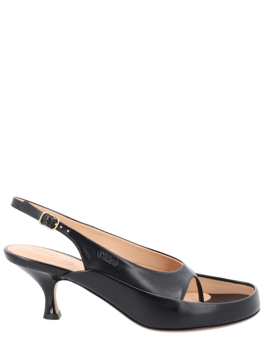 CHLOÉ SANDALO "JUNIE" CON TACCO