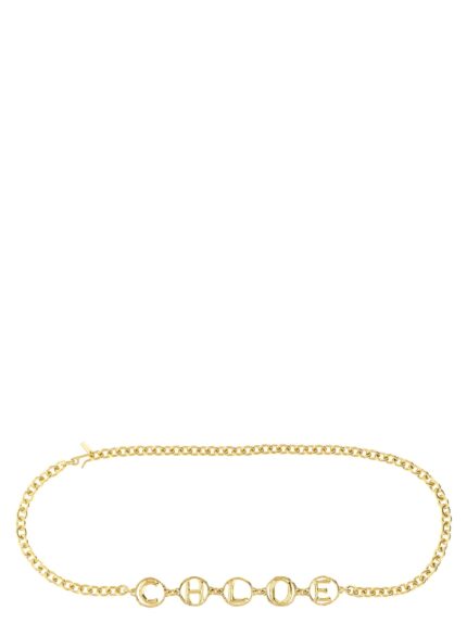CHLOÉ 'Chloé Script' Jewel Belt