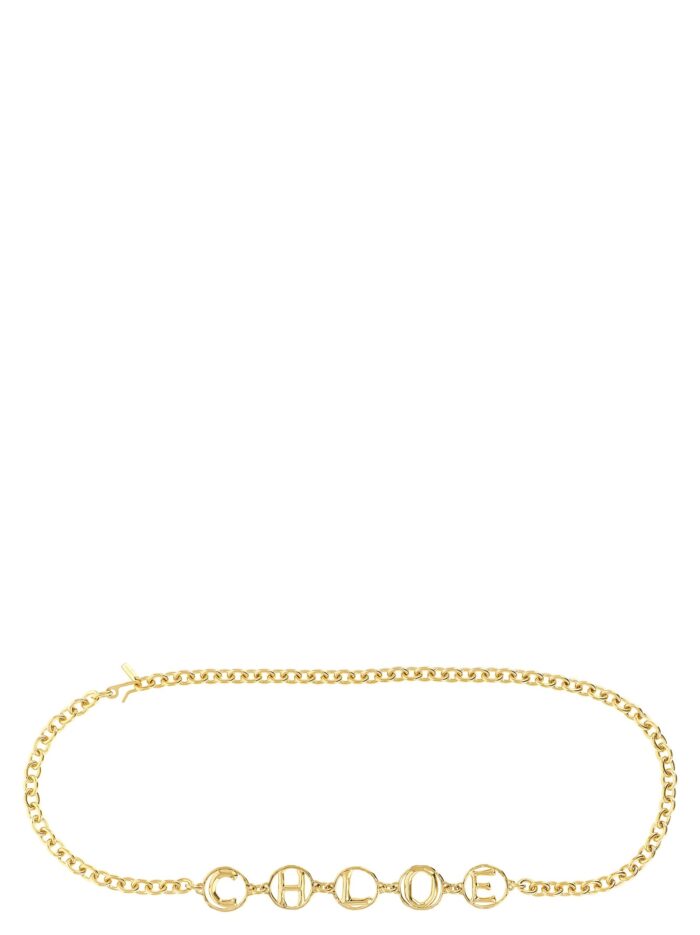 chloÉ 'chloé script' jewel belt CHLOÉ 'Chloé Script' Jewel Belt