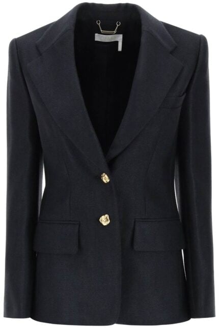 CHLOE' Silk And Wool Tailoring Jacket