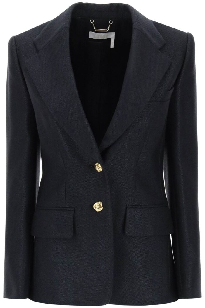 CHLOE' Silk And Wool Tailoring Jacket