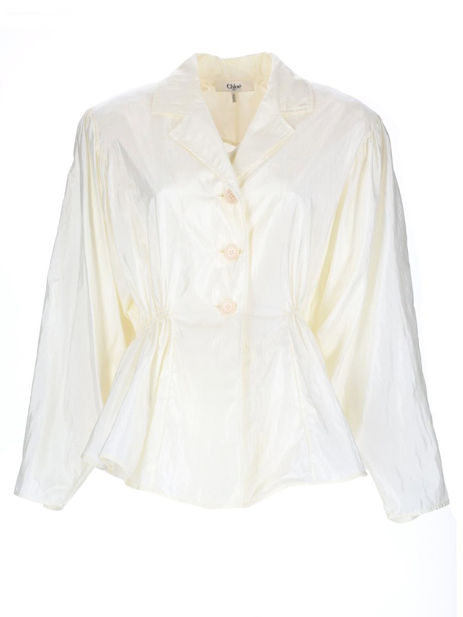 CHLOÉ SILK BLEND TOP