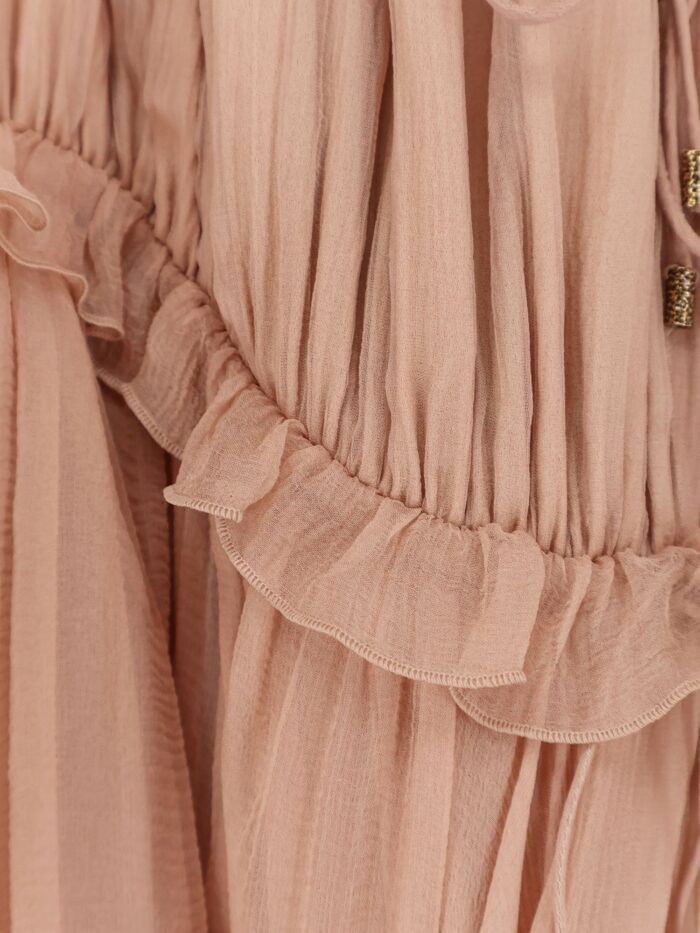 CHLOE' Silk Long Dress