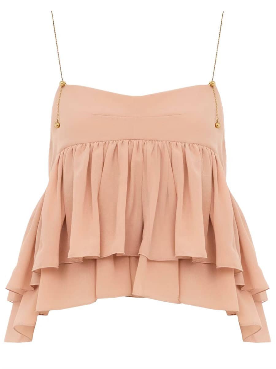 CHLOÉ SILK TOP