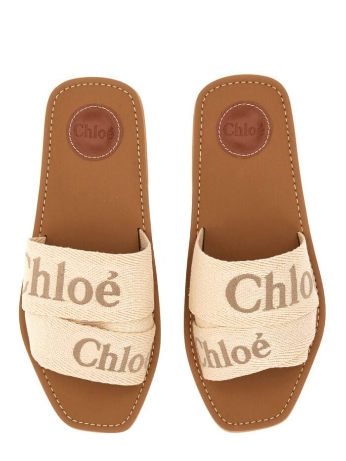 chloÉ slide sandal "woody" CHLOÉ SLIDE SANDAL "WOODY"