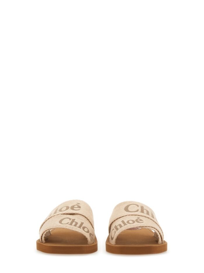 chloÉ slide sandal "woody" CHLOÉ SLIDE SANDAL "WOODY"