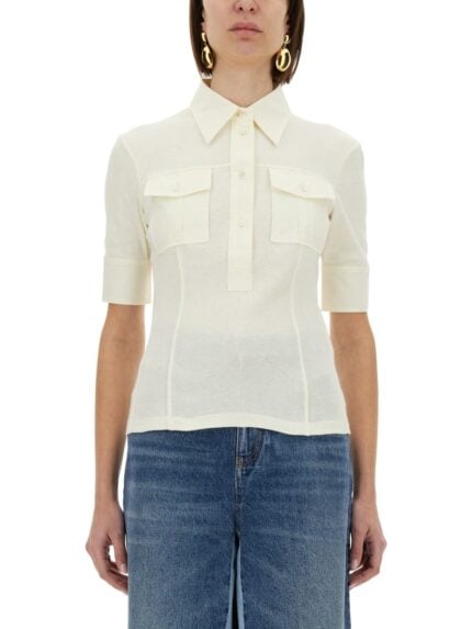 CHLOE' SLIM FIT POLO.