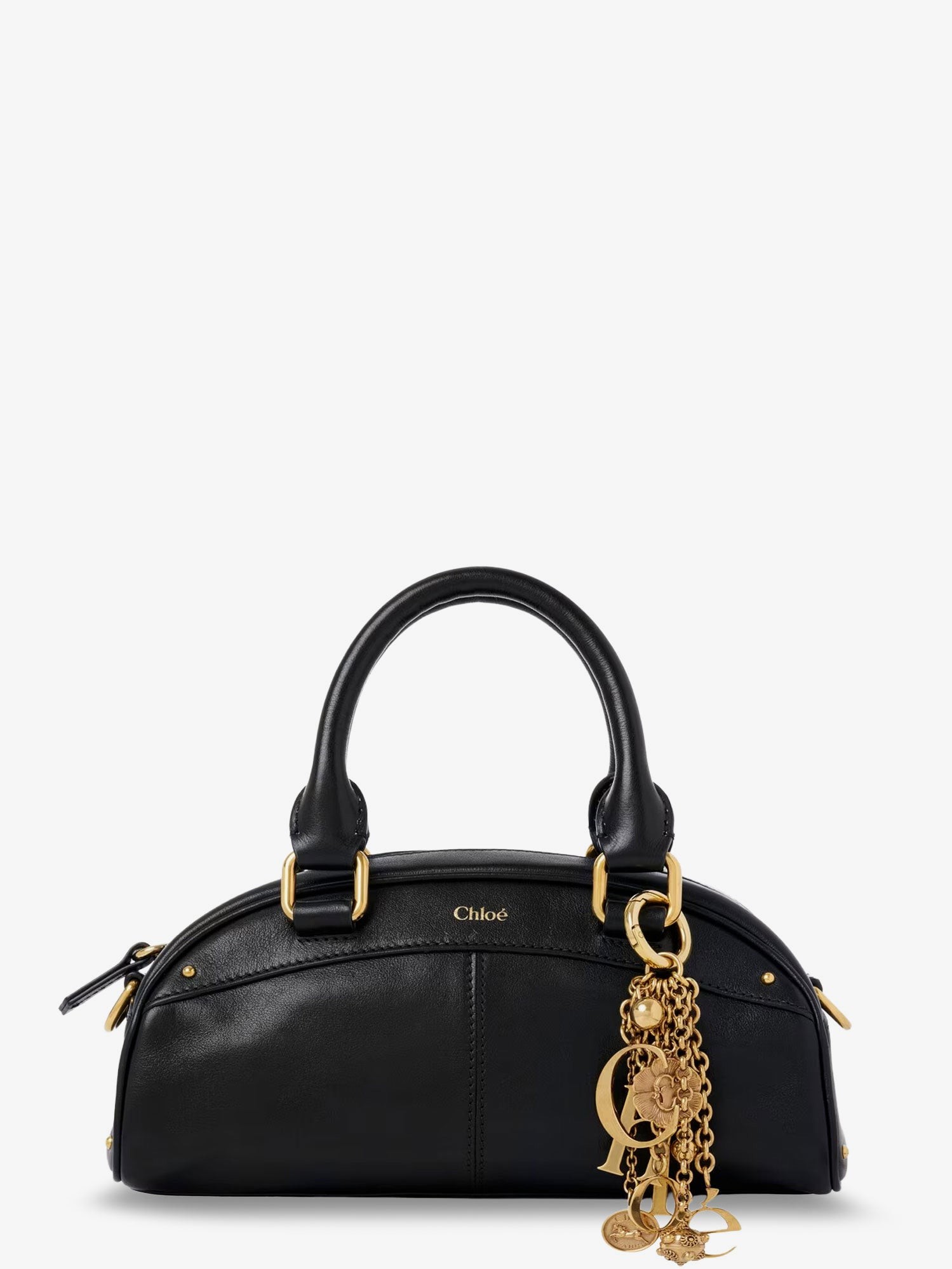 CHLOE' Small Bowling Leather Crossbody Bag
