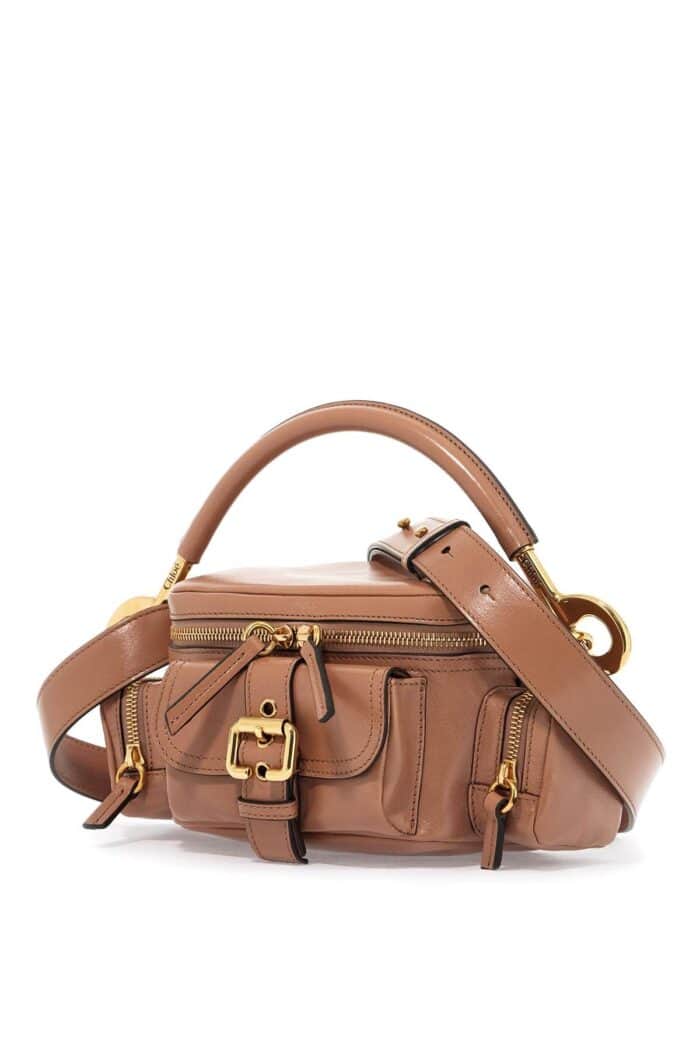 CHLOE' Small Leather Camera Bag