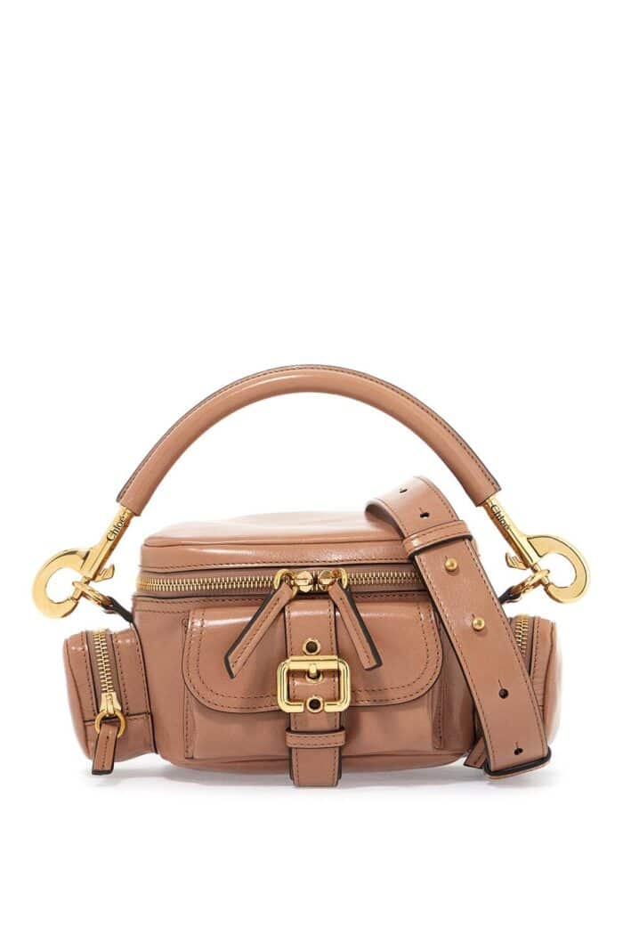 CHLOE' Small Leather Camera Bag